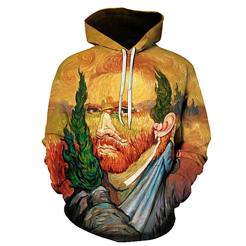 

Men's Pullover Hoodie Sweatshirt Graphic 3D Daily Weekend 3D Print 3D Print Casual Hoodies Sweatshirts Rainbow