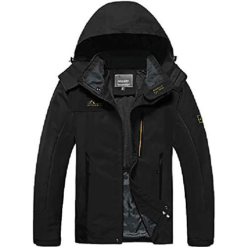 

Women's Men's Hiking Softshell Jacket Hiking Fleece Jacket Winter Outdoor Waterproof Lightweight Windproof Breathable Jacket Top Fleece Fishing Climbing Camping / Hiking / Caving Black regular Army