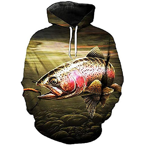 

3d fishing hoodies animal hunting sweatshirt