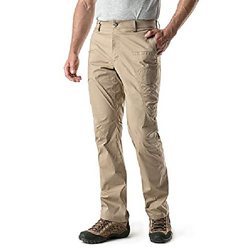 

men's hiking pants, water repellent outdoor pants, lightweight stretch cargo/straight work pants, upf 50 outdoor apparel, driflex cargo(txp424) - khaki, 38w x 32l