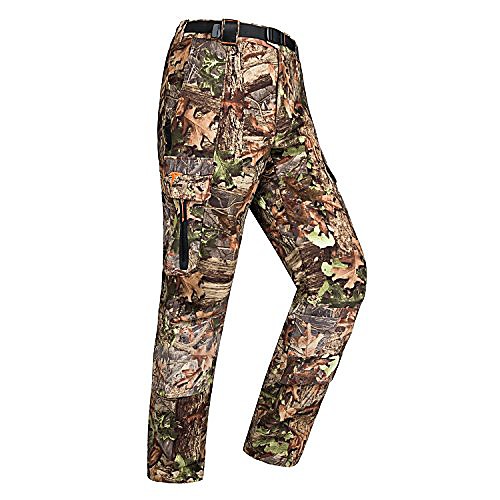 

Tactical Pants Windproof Breathable Sweat wicking Wear Resistance Bottoms for Camping / Hiking Hunting Fishing Wolf brown ACU CP S M L XL XXL