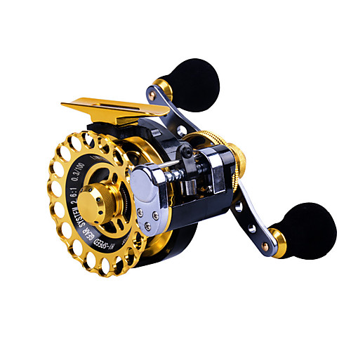 

Fishing Reel Ice Fishing Reels 2.6:1 Gear Ratio8 Ball Bearings Ice Fishing / Bass Fishing