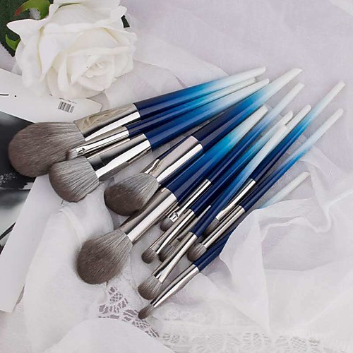 

Professional Makeup Brushes 12pcs Soft Full Coverage Plastic for Makeup Brush