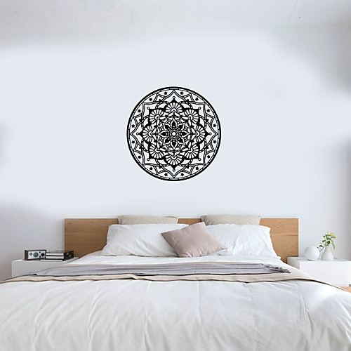

Creative Personality Flower Of Life Mandala Culture Yoga Home Background Decoration Can Be Removed Stickers 5757CM