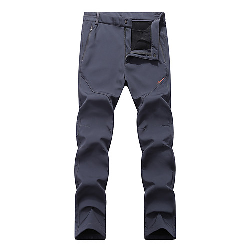 

men's outdoor pants quick dry mountain hiking open bottom pants men waterproof jogger climbing camping pants black