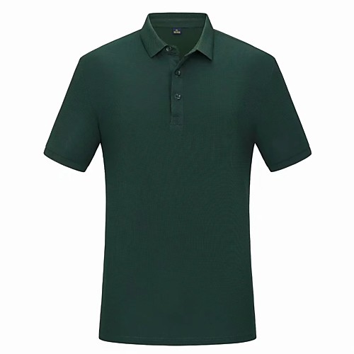 

mens short sleeve polo shirts golf t shirts casual outdoor performance button polo tops deep teal x-large