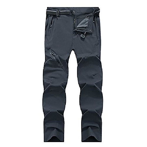

men's hiking pants, outdoor uv water resistant quick dry climbing cargo pants#2701a-grey,44