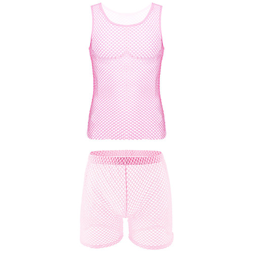 

Men's Round Neck Suits Pajamas Solid Colored