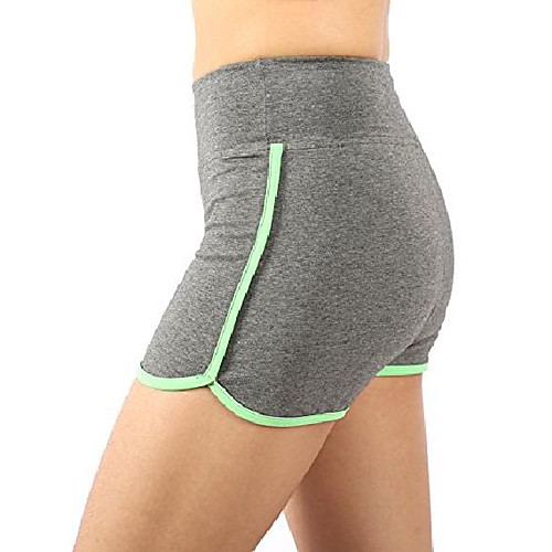 

women's workout running shorts sport pants x-large (cyan-green)