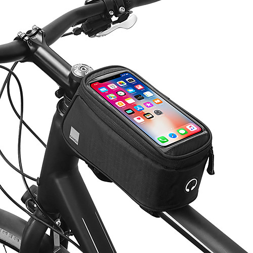 

0.8 L Bike Frame Bag Top Tube Touch Screen Portable Phone / Iphone Bike Bag 600D Polyester Bicycle Bag Cycle Bag Bike / Bicycle