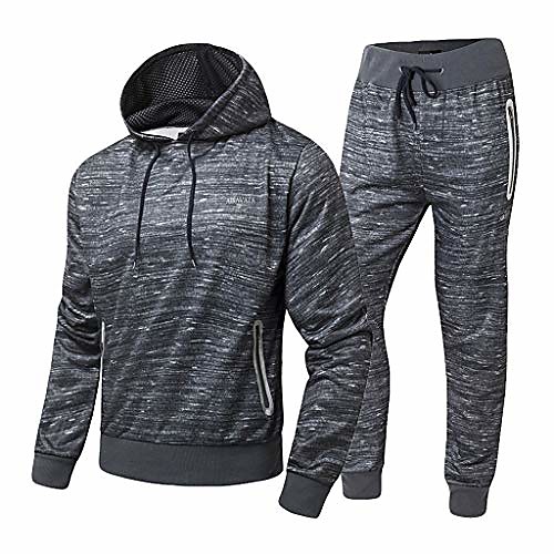 

mens jogging suit, men's fashion casual hoodie zipper pocket printing long sleeves sweatshirt tops