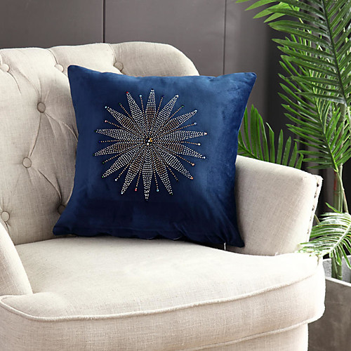 

Luxurious Rivet European Style Home Office Pillow Case Cover Living Room Bedroom Sofa Cushion Cover Modern Sample Room Cushion Cover
