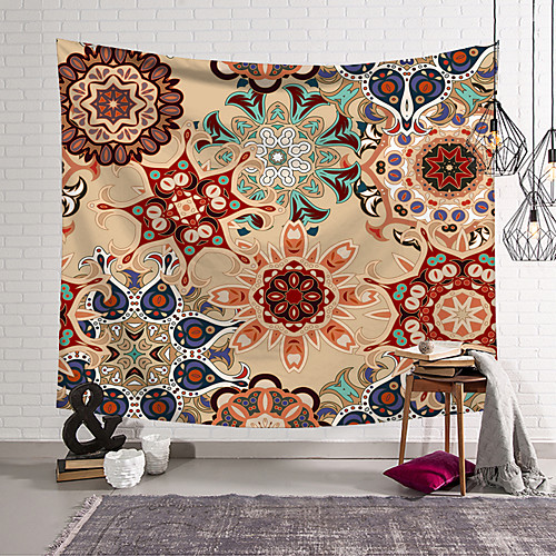 

Mandala Bohemian Wall Tapestry Art Decor Blanket Curtain Picnic Tablecloth Hanging Home Bedroom Living Room Dorm Decoration Boho Hippie Polyester