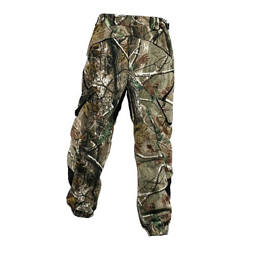 

men's bone collector pro fleece pant (realtree ap, large)