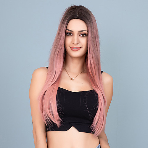 

Synthetic Wig / Bangs Curly / Water Wave Style Side Part Capless Wig Grey Synthetic Hair 18 inch Women's Cosplay / Women / Synthetic Dark Gray Wig Long Cosplay Wig