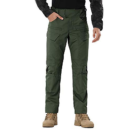 

men's tactical pants lightweight outdoor sports military training hiking work cargo pants armygreen