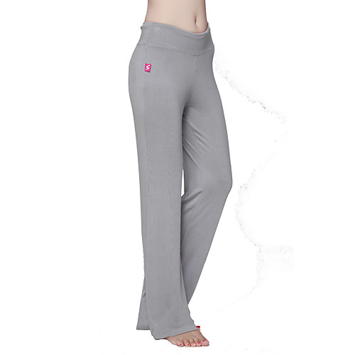 

womens performance sports pants / yoga pants l dark grey
