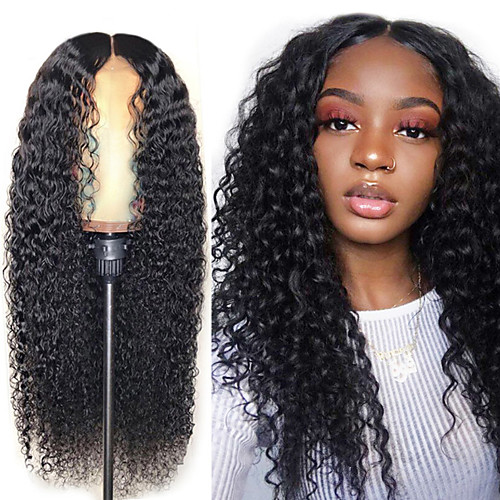 

Synthetic Wig Afro Curly Layered Haircut Wig Long Black Synthetic Hair Women's Soft Fluffy Mixed Color