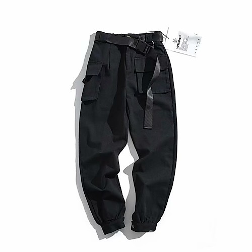 

Women's Basic Streetwear Comfort Daily Going out Jogger Tactical Cargo Pants Solid Colored Full Length Pocket Black Army Green Khaki