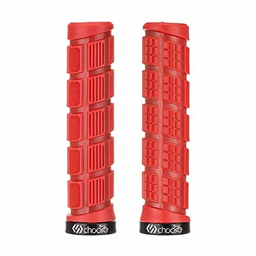 

mountain bike grips,mtb grips,bicycle handlebar grips,lock on grips red