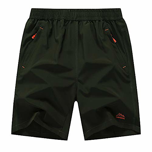 

mens hiking shorts breathable quick dry shorts mens outdoor shorts jt8022-army green-us x-large
