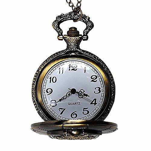 

pocket watches mens antique mechanical pocket watch retro dial with chain for men women gift for birthday anniversary day quartz pocket watch (color : bronze, size : free size)
