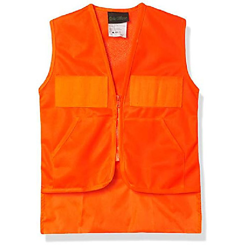 

kids' vest, orange, small