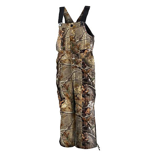 

youth flintlock bib overall, mossy oak infinity, small