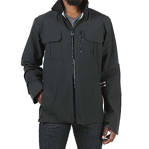 

moraine shell jacket - men's black large