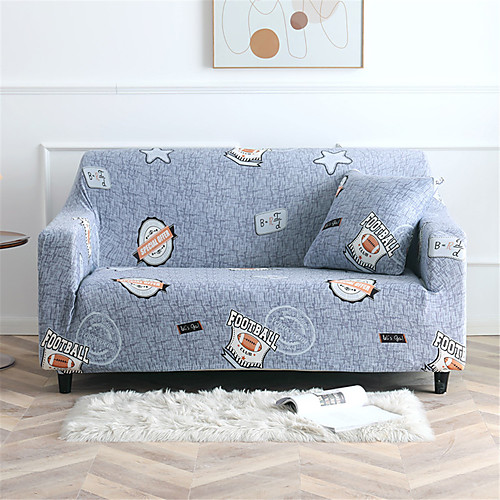 

Sofa Cover Romantic Yarn Dyed Polyester / Cotton Blend Slipcovers
