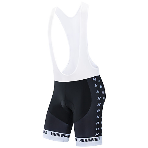 

21Grams Men's Cycling Padded Shorts Cycling Bib Shorts Bike Shorts Bib Shorts Padded Shorts / Chamois Breathable Quick Dry Moisture Wicking Sports White / Black / BlackWhite Mountain Bike MTB Road