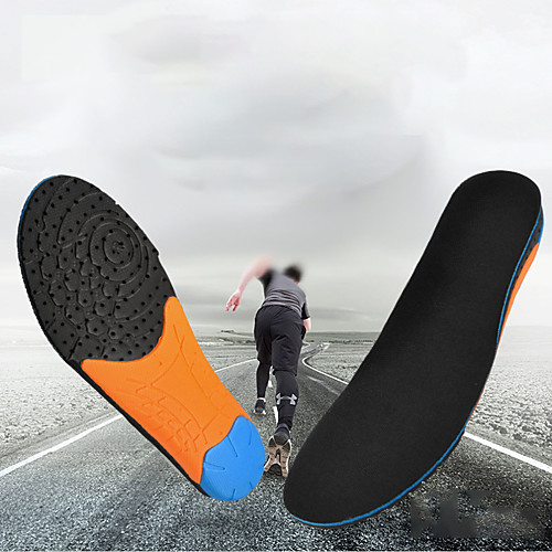 

Shoe Inserts Running Insoles Sneaker Insoles Women's Men's Sports Insoles Foot Supports Shock Absorption Breathable Moisture Wicking for Fitness Running Active Training Fall Winter Spring Orange