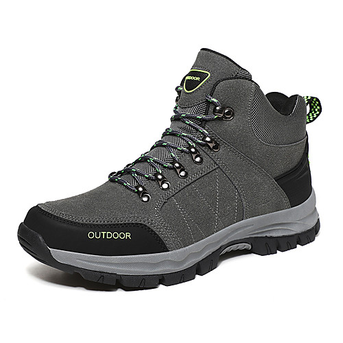 

Men's Hiking Shoes Anti-Slip Breathable Wearable Comfortable Hiking Outdoor Exercise Running Spring, Fall, Winter, Summer Black Grey Brown