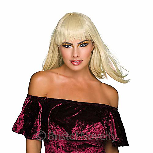 

bw851 chic doll wig, womens, blonde, one size