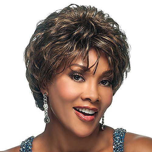 

synthetic wig hair wig in color