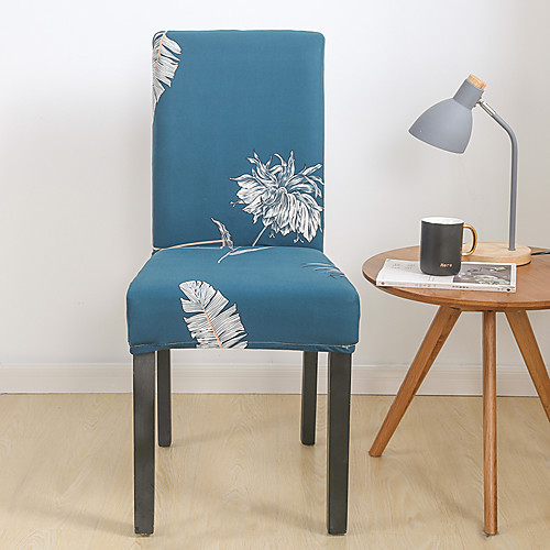 

1 Piece Stretch Removable Washable Short Dining Chair Covers, Dining Room Chair Protector Seat Slipcover for Hotel,Banquet,Wedding,Party