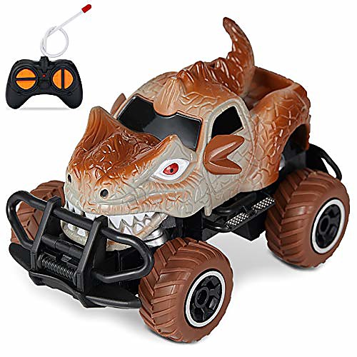 

toy cars remote control truck dinosaur toy electric off road climbing vehicle toy cars for boys girls birthday gifts for 3 4 5 6 years old