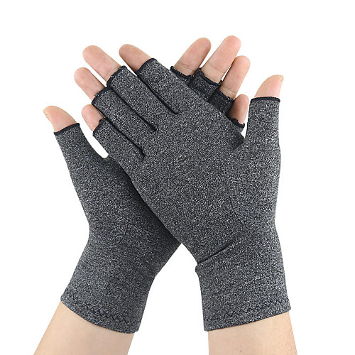 

1 Pair Compression Arthritis Gloves Fingerless Hand Gloves for Rheumatoid Osteoarthritis Joint Pain and Carpel Tunnel Relief for Men Women