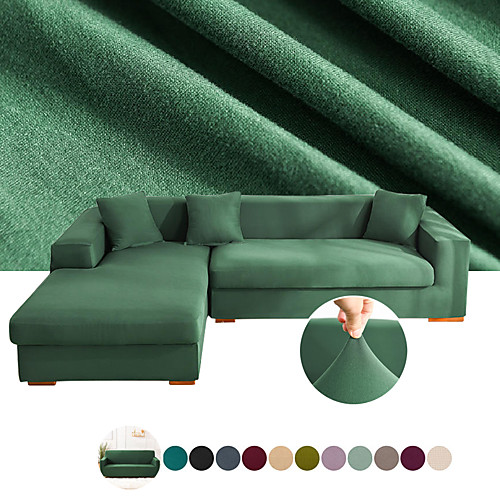 

Sofa Cover Solid Colored / Classic Yarn Dyed Polyester Slipcovers