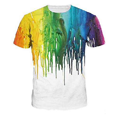 

unisex novelty t shirts 3d graphic galxy t-shrist short sleeve tees crewneck
