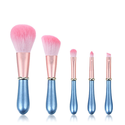 

Professional Makeup Brushes 5 PCS Soft Full Coverage Lovely Color Gradient Comfy Wooden / Bamboo for Makeup Tools Blush Brush Foundation Brush Makeup Brush Eyebrow Brush Eyeshadow Brush