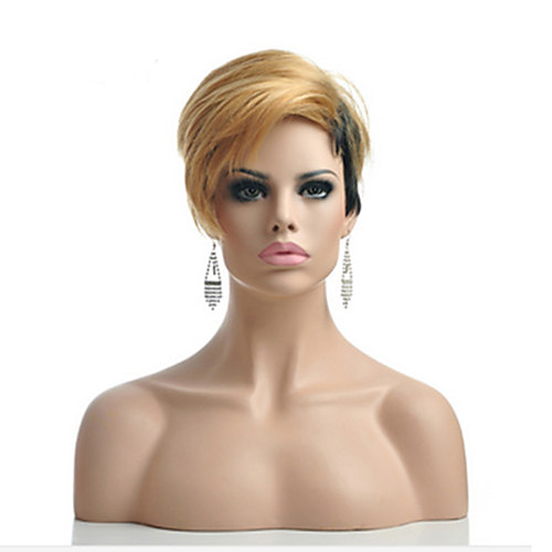 

Synthetic Wig Hathaway Middle Part Wig Blonde Short Curly Golden Blonde Synthetic Hair 12 inch Women Synthetic Sexy Lady Hairstyle