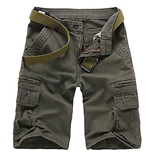 

high-grade multi-pocket men's working trousers cotton five knees pants outdoor cargo hiking cilmbing short