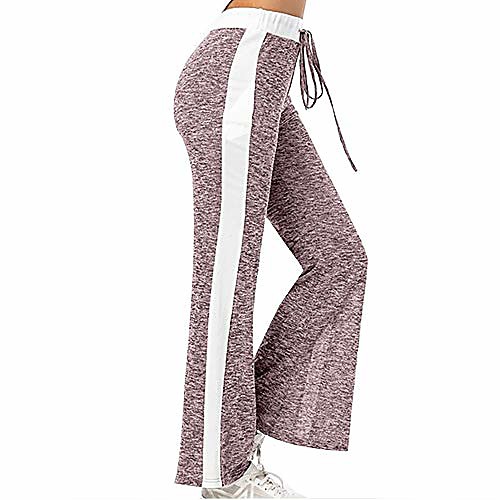 

ladies loose sweatpants casual autumn lace-up yoga women's pants red