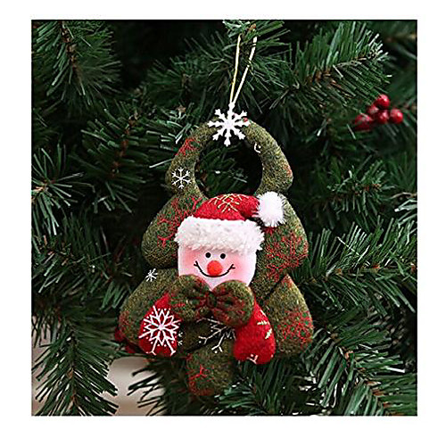 

christmas tree ornaments adorable holiday decor (snowman)