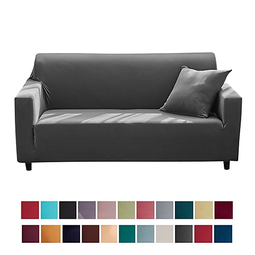 

1-Piece Sofa Cover Couch Cover Furniture Protector Soft Stretch Slipcover Spandex Jacquard Fabric Super Fit for 1~4 Cushion Couch and L Shape Sofa,Easy to Install(1 Free Cushion Cover)