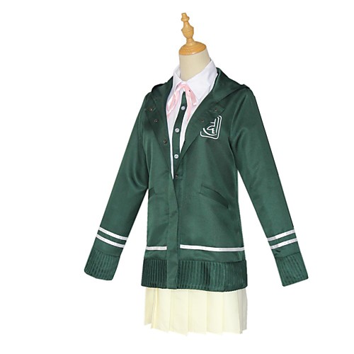 

Inspired by Danganronpa Chiaki Nanami Anime Cosplay Costumes Japanese Cosplay Suits British Contemporary Coat Blouse Top For Men's Women's / Skirt / Tie / Skirt / Tie