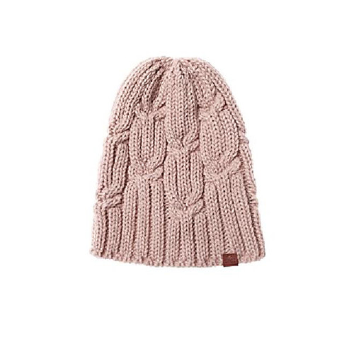 

women's sloughy beanie, light pink, one size