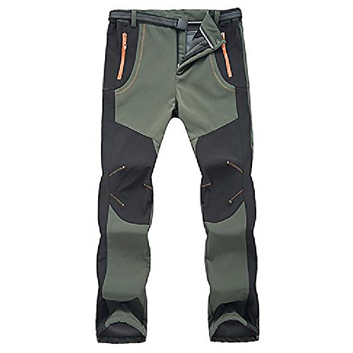 

oasis mountain skin soft bombshell hiking and skiing pants for men (army green, men s)