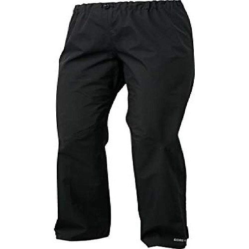

womens mountain w rainpant, black, 8